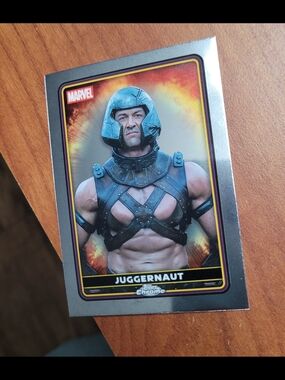 Marvel Juggernaut Trading Card - Chrome Finish